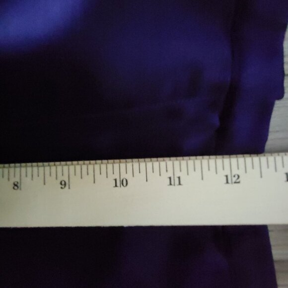 Eileen Fisher Womens Silk Wool Blend Pants M Purple Workwear Lightweight - Picture 15 of 16